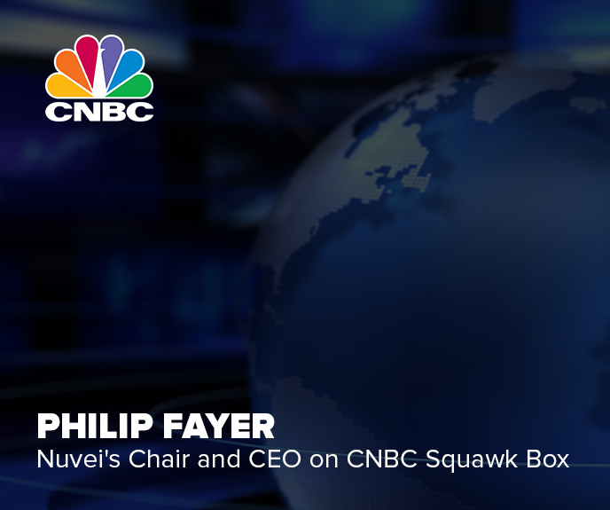 Philip Fayer, Nuvei's Chair and CEO on CNBC Squawk Box